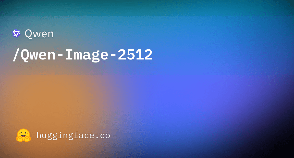 Qwen-Image 2512