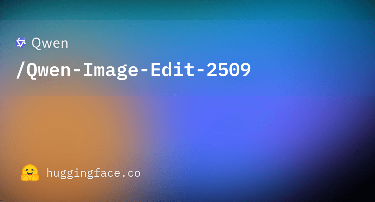 Qwen-Image-Edit-2509