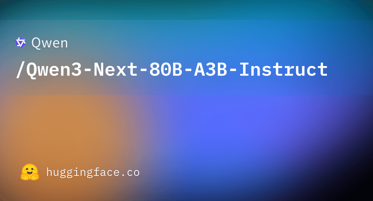 Qwen3-Next-80B-A3B-Instruct