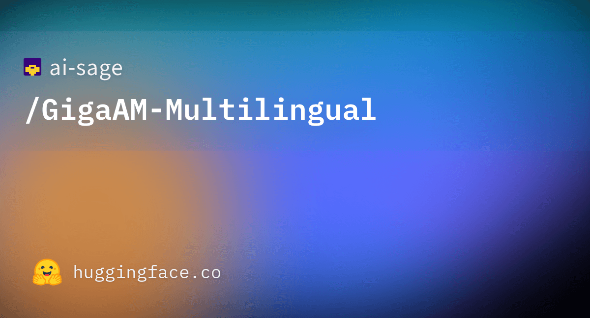 GigaAM Multilingual