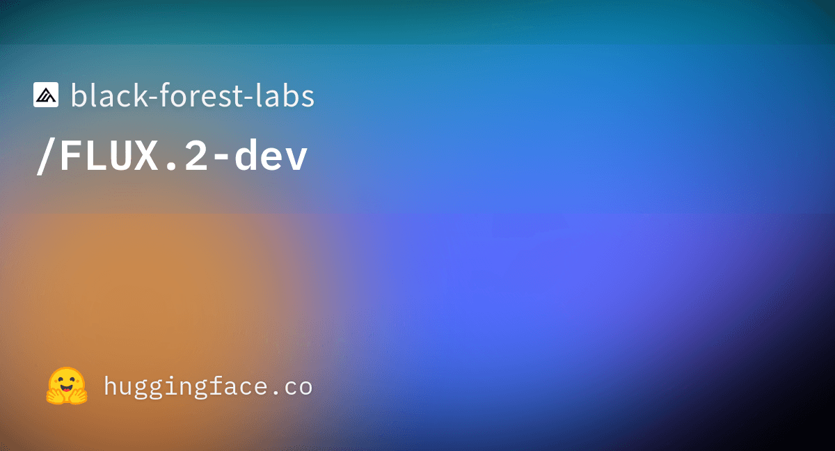 FLUX.2 [dev]