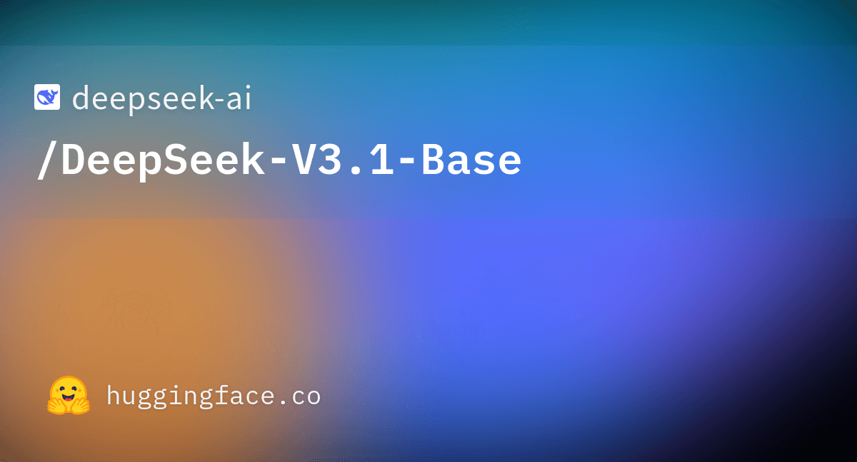 DeepSeek-V3.1-Base