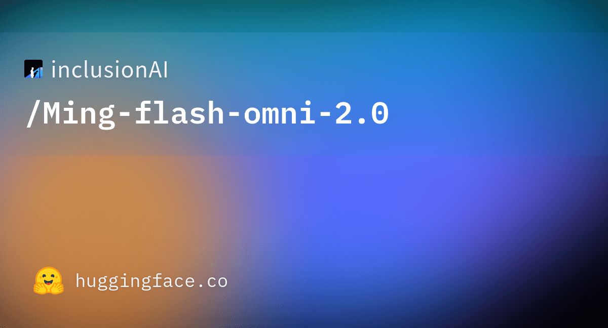 Ming-flash-omni 2.0