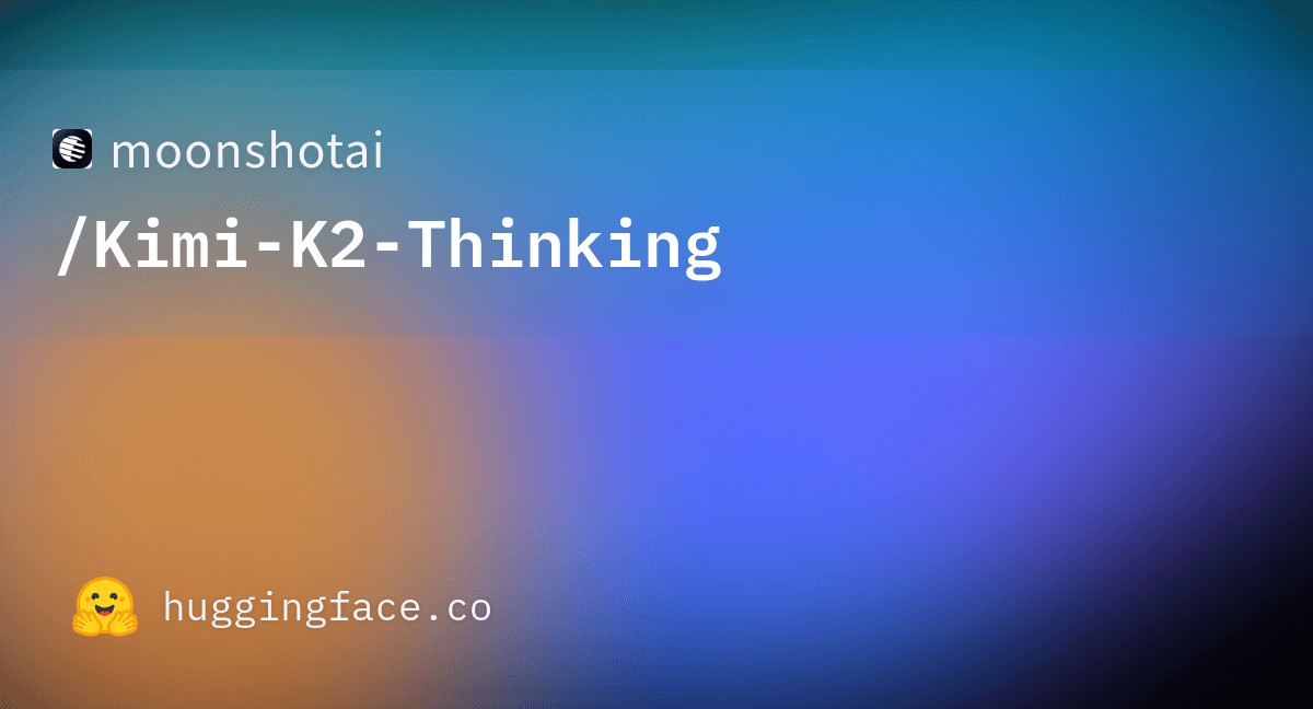 Kimi K2 Thinking
