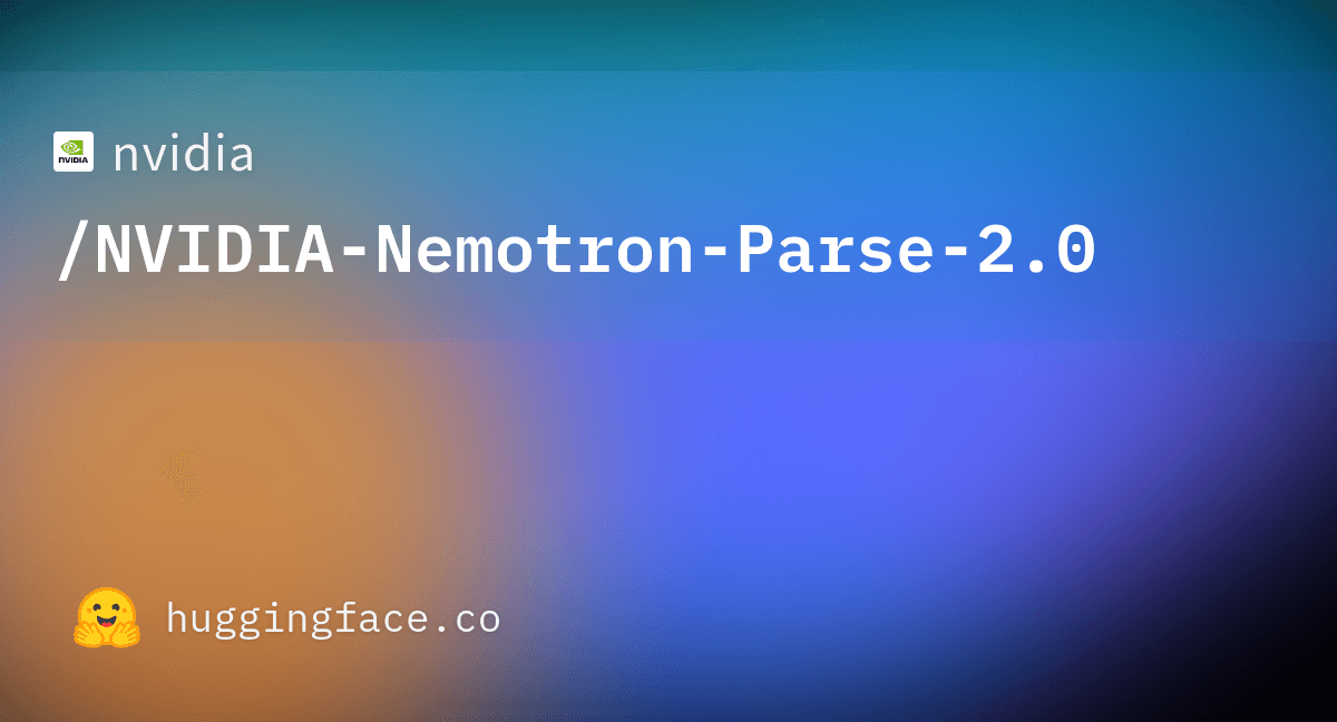 Nemotron-Parse-2.0