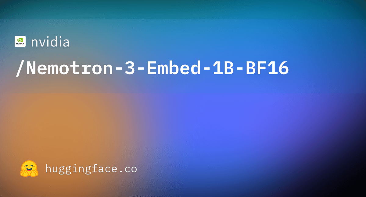 Nemotron-3-Embed 8B