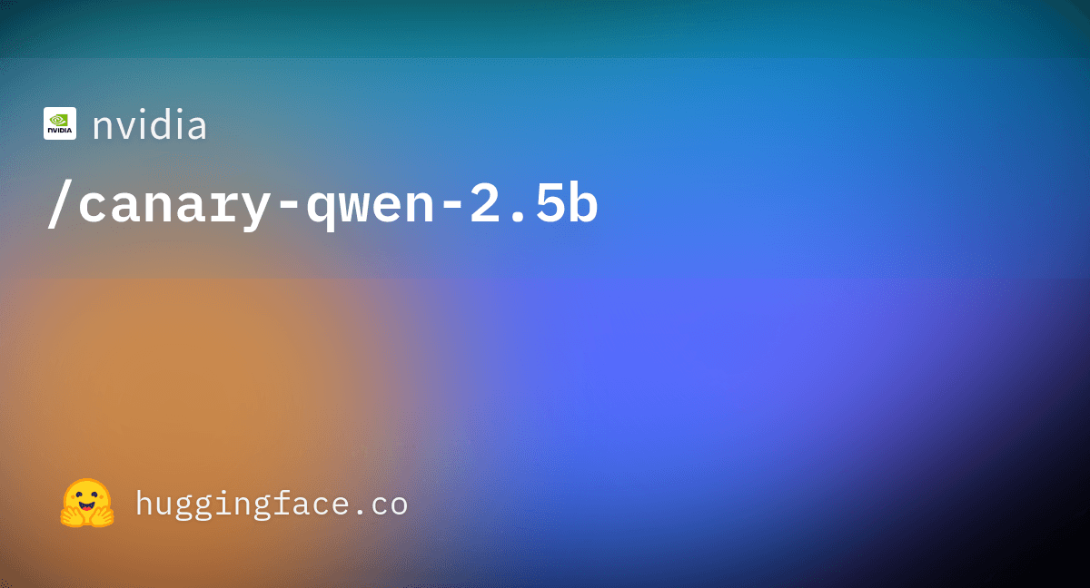 Canary-Qwen 2.5B
