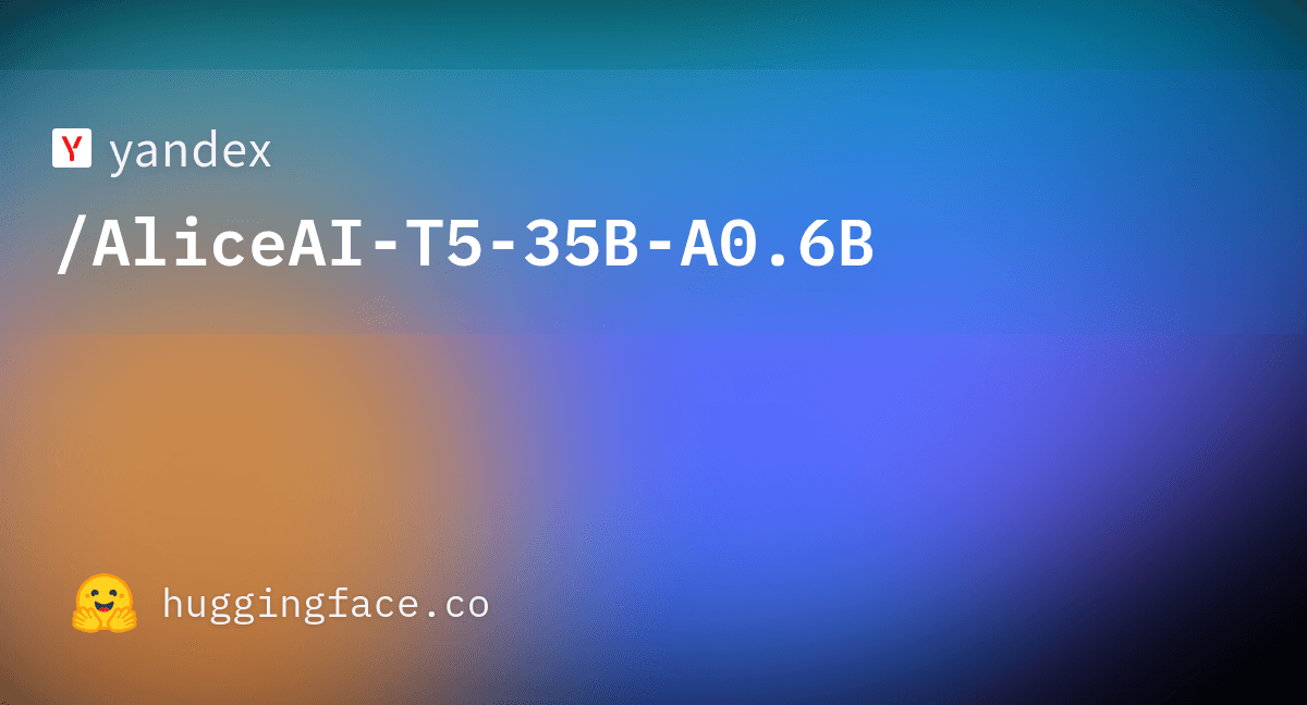 AliceAI-T5-35B-A0.6B